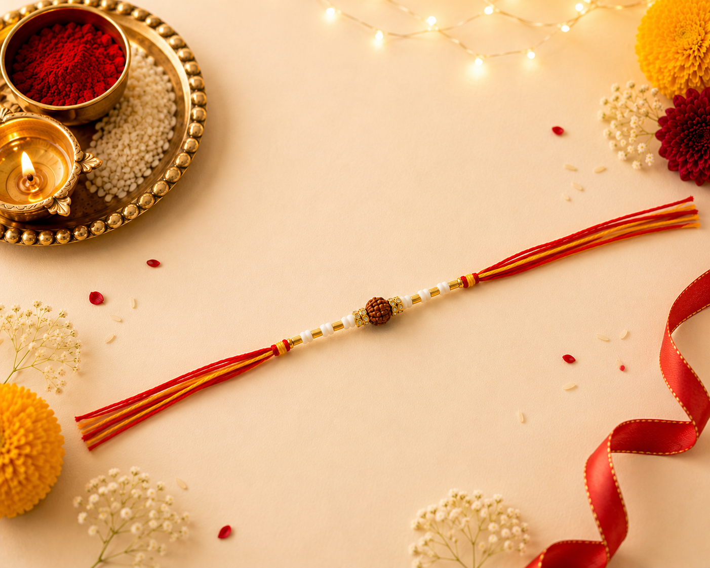 Classic Rudraksha Rakhi