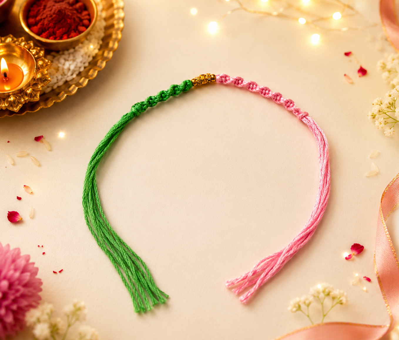 Pastel Harmony Rakhi