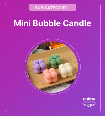 Mini Bubble Candle