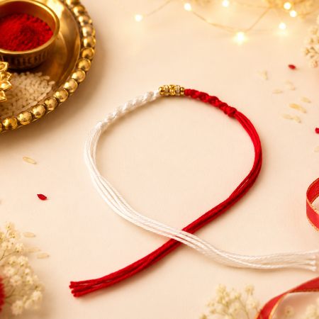Elegant-Red-White-Crystal-Thread